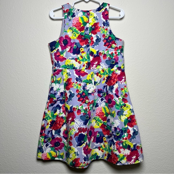 Janie and Jack Girls‎ Dress 6 Floral Multicolor Swing Spring Summer Flower Girl - Picture 5 of 7